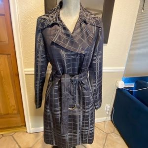 Mossimo Plaid trench coat